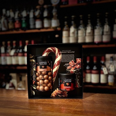 Winter Box – Classic Caramel & Raspberry · Regular/Small (385 g)