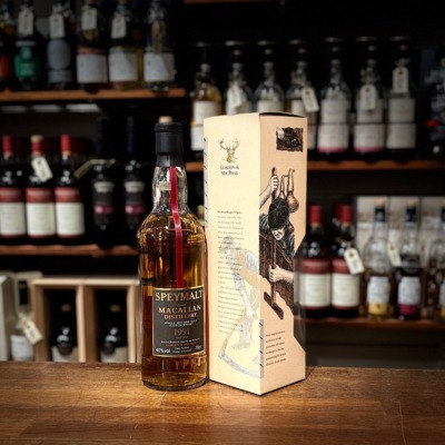 Macallan 1991 Vintage Speyside Single Malt Whisky – Gordon & Macphail 40%
