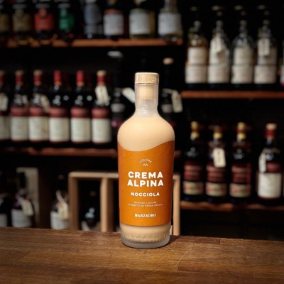 Marzadro Crema Alpina Nocciola - Creamy hazelnut liqueur