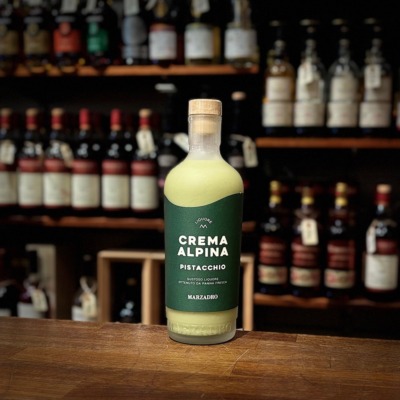 Marzadro Crema Alpina Pistacchio - Creamy pistachio liqueur