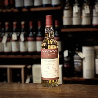 Cambus 34 år Lowland Single Grain Whisky Woodrow’s of Edinburgh 52%