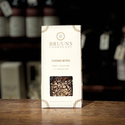 Bruuns Chokolade Choko Bites med Hasselnødder