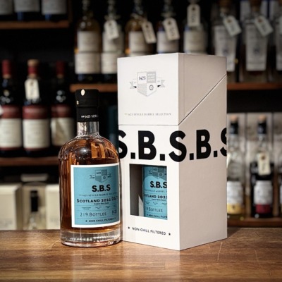 S.B.S. Scotland 2022 DS/TS Single Cask Rum 4 år Virgin Oak 48%