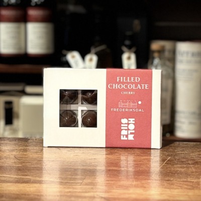 Friis-Holm Cherry Frederiksdal – filled chocolates with cherries and dark chocolate