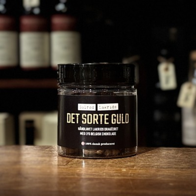 Black Gold 80 g – Licorice Caramel with Belgian Milk Chocolate