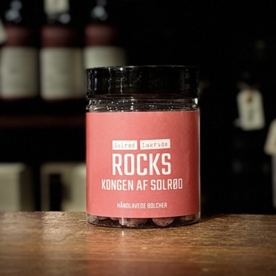 ROCKS King of Solrød 120 g – Danish anise candies with licorice