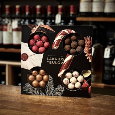 Lakrids by Bülow Small Winter Selection Box 2026 – fire lækre lakridsfristelser